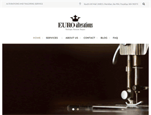 Tablet Screenshot of euroalterations.com